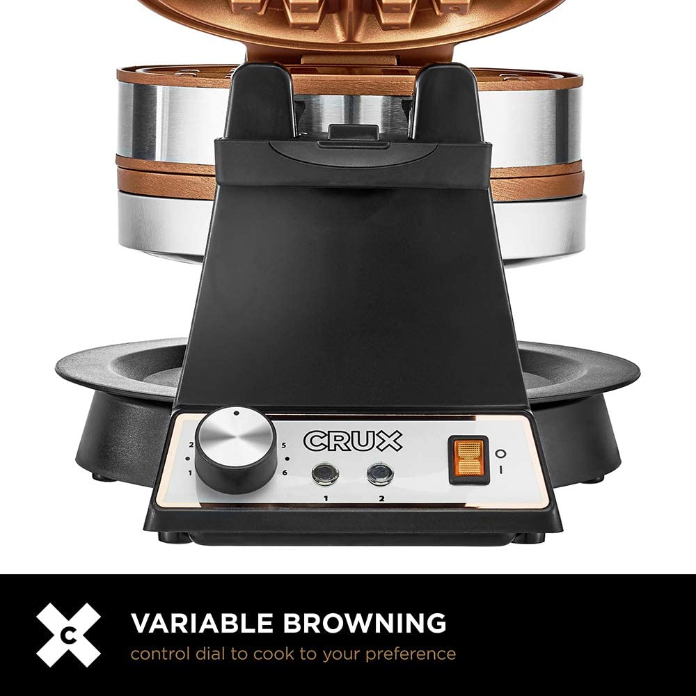 waffle maker browning feature