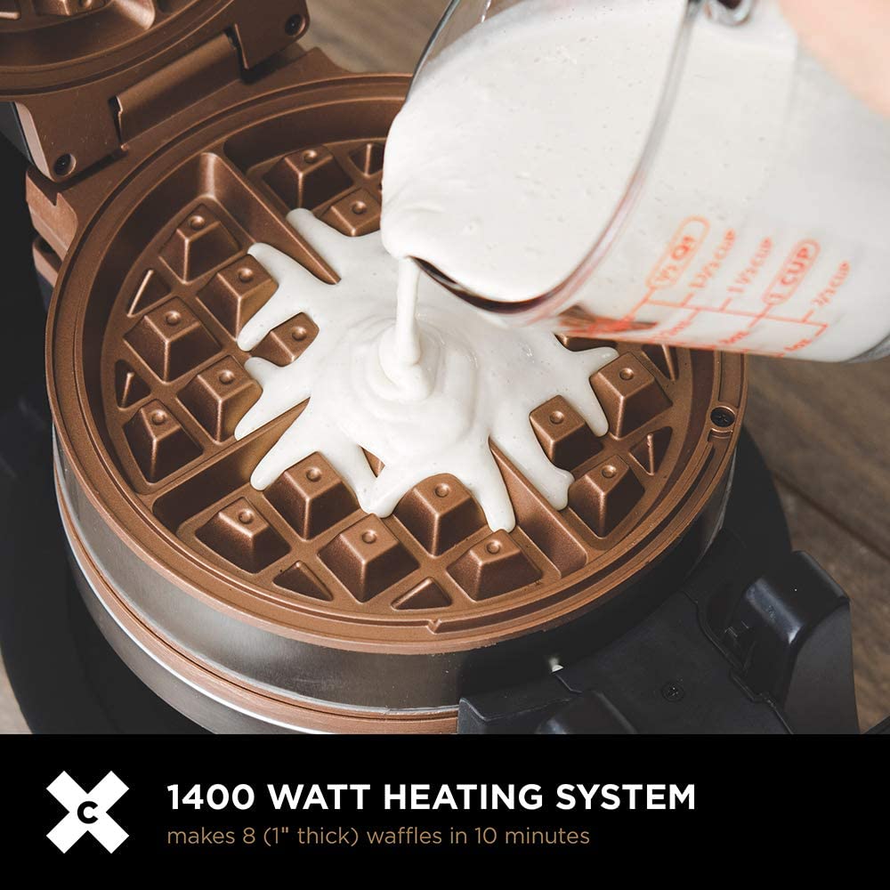 waffle maker deep grid plate