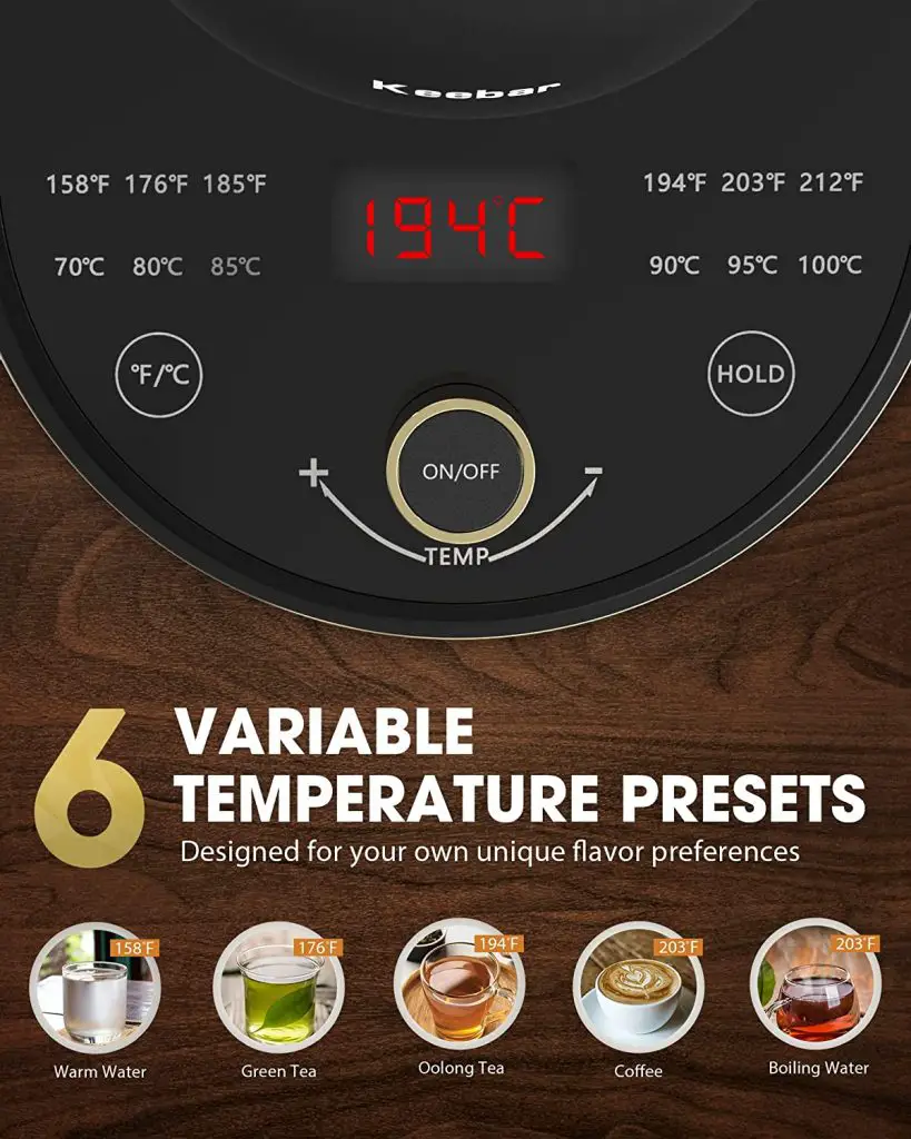 Best Small Electric Tea Kettle with Temperature Control