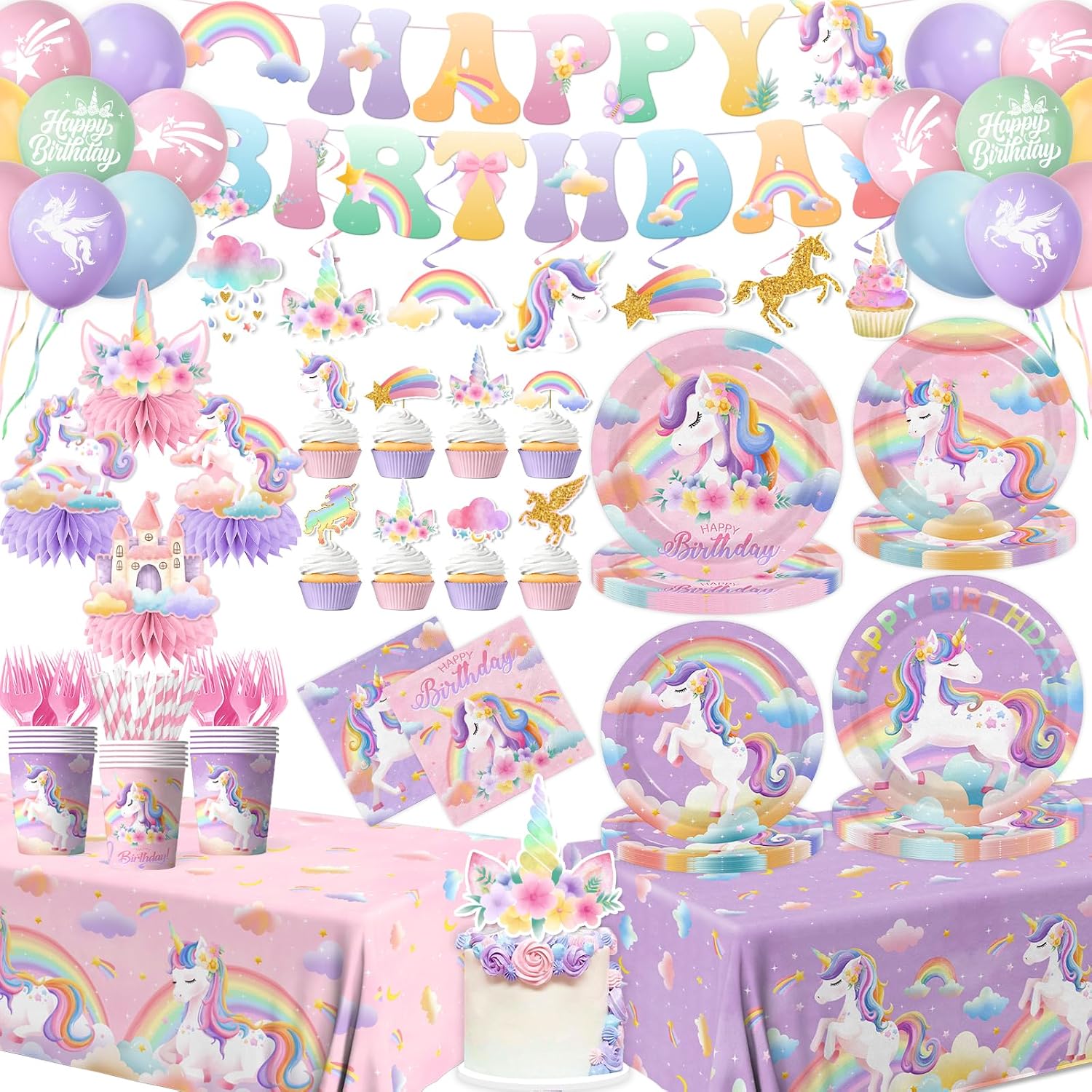 Unicorn Birthday Decorations