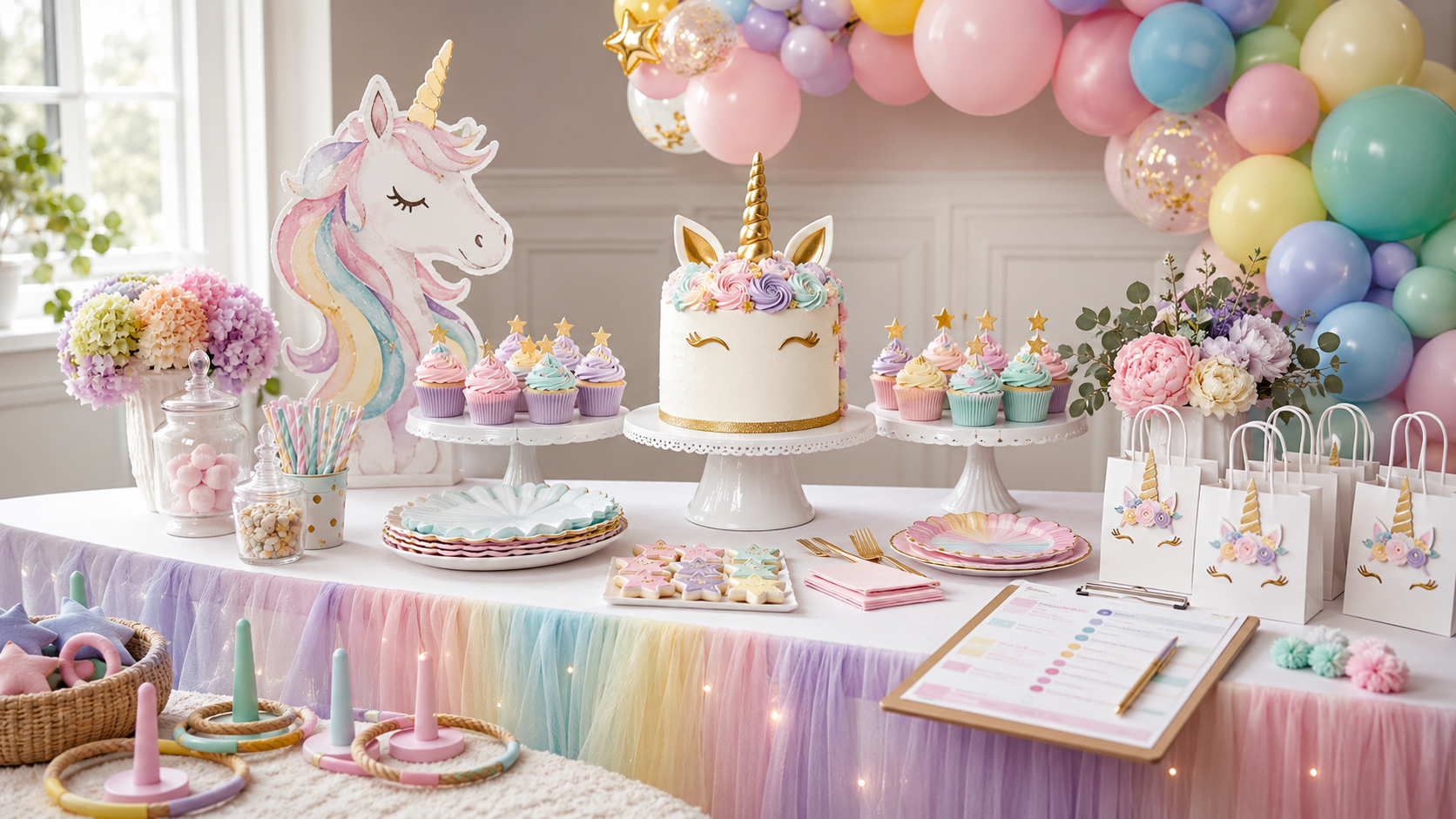 Unicorn Birthday Party Ideas for Kids: Decorations, Food, Games & Planning Tips