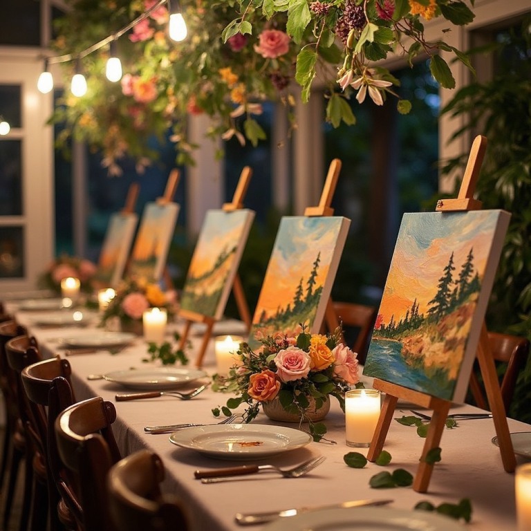 How to Host the Ultimate DIY Paint and Sip Night for Couples