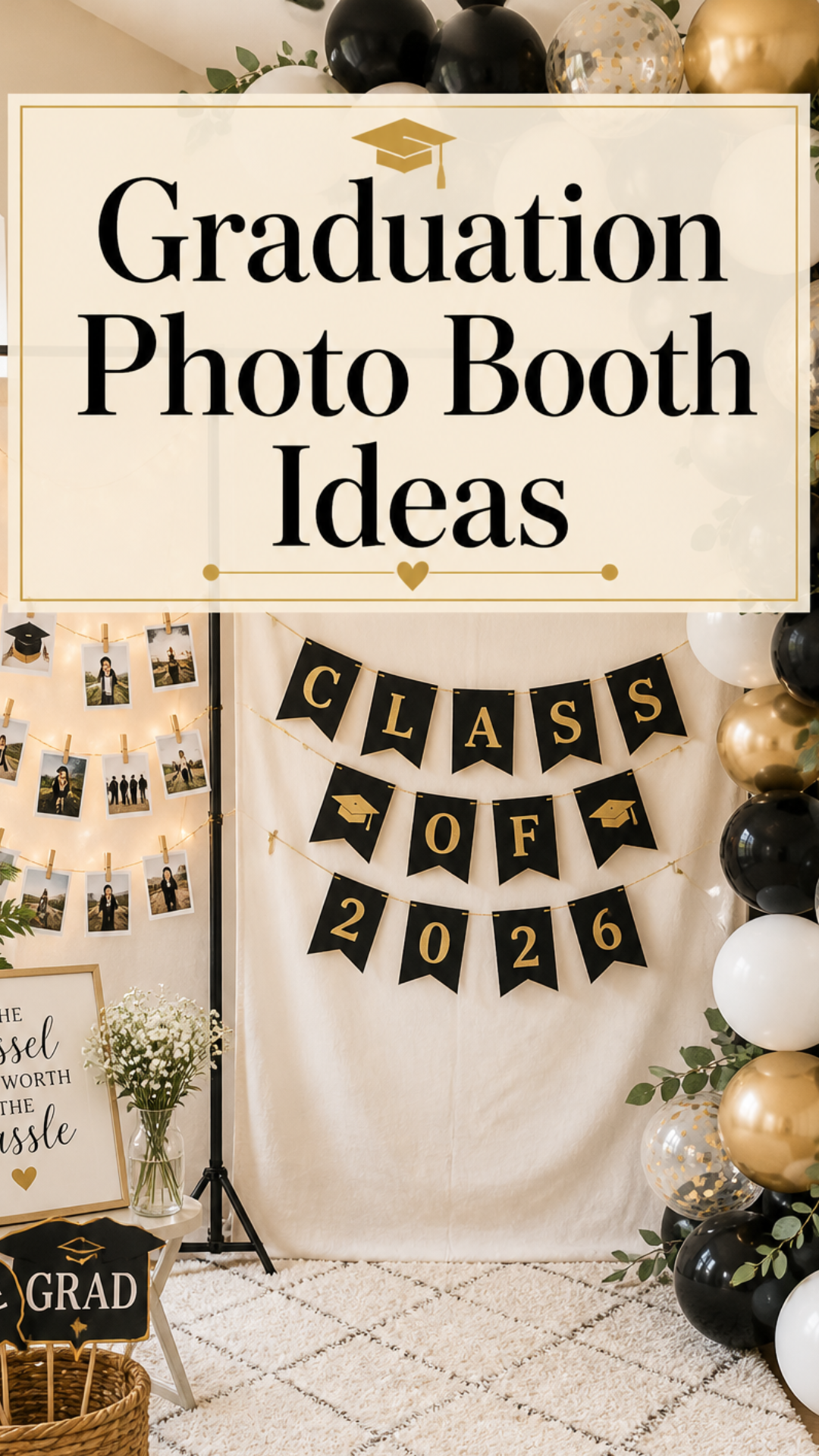 How to Set Up a Graduation Photo Booth at Home