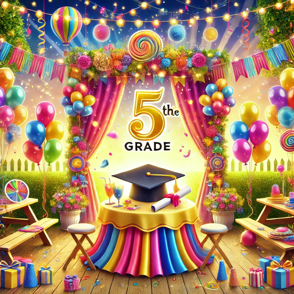 5th Grade Graduation Party Decoration Ideas
