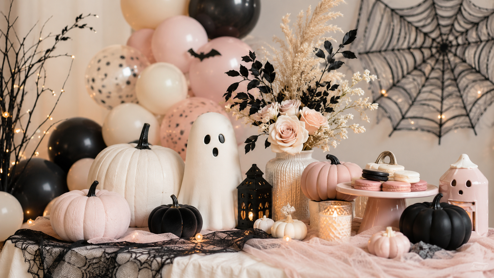 Spooky-Cute Baby Shower Decorations for a Halloween-Themed Celebration