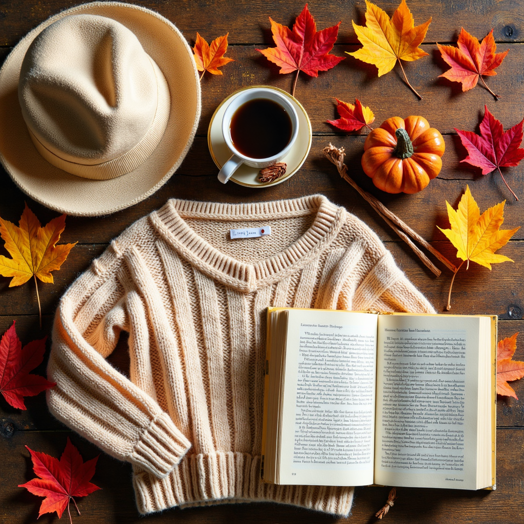 Off-the-Shoulder Sweater Outfit Ideas for Crisp Autumn Days