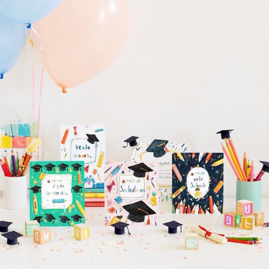 Adorable Graduation Invitations for Kindergarten and Grade School Celebrations