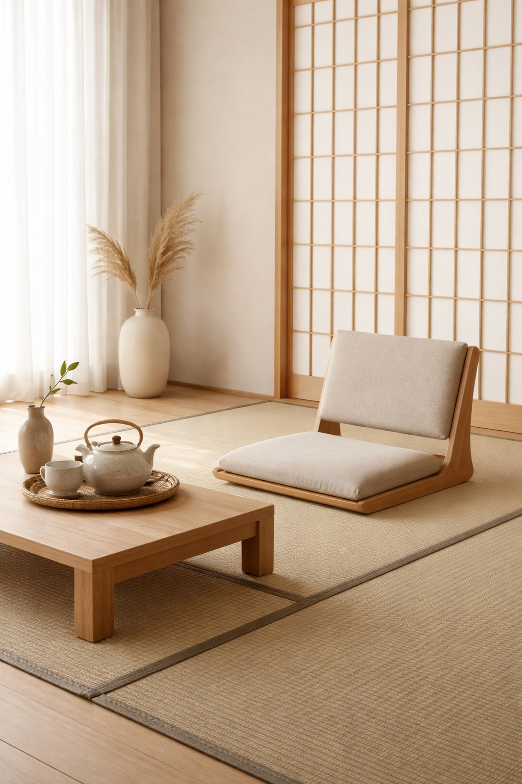 Zaisu Chair Japanese Furniture: The Best Low Seating Ideas for Cozy, Modern Spaces