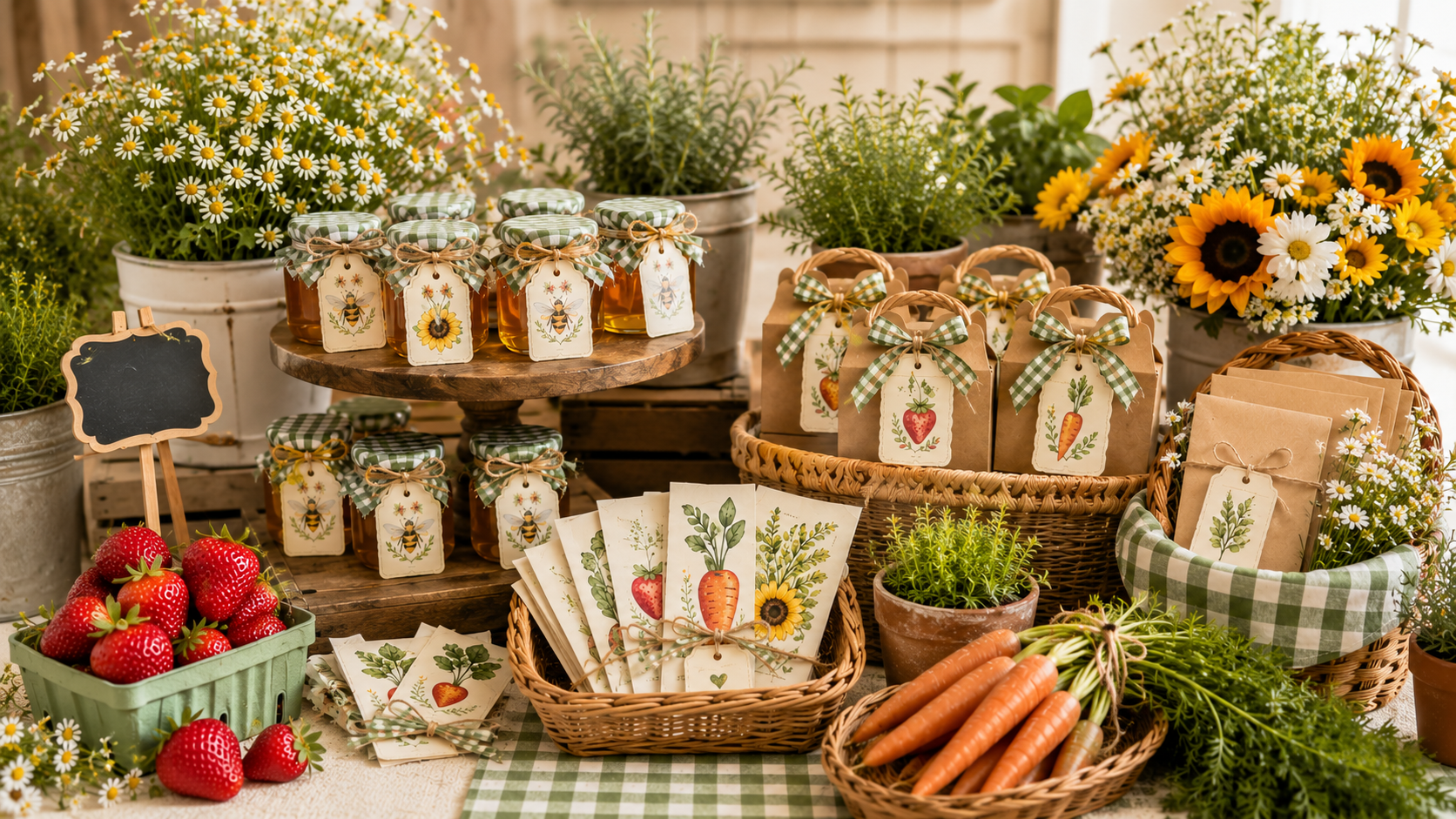 Farmers Market Baby Shower Party Favors Your Guests Will Love