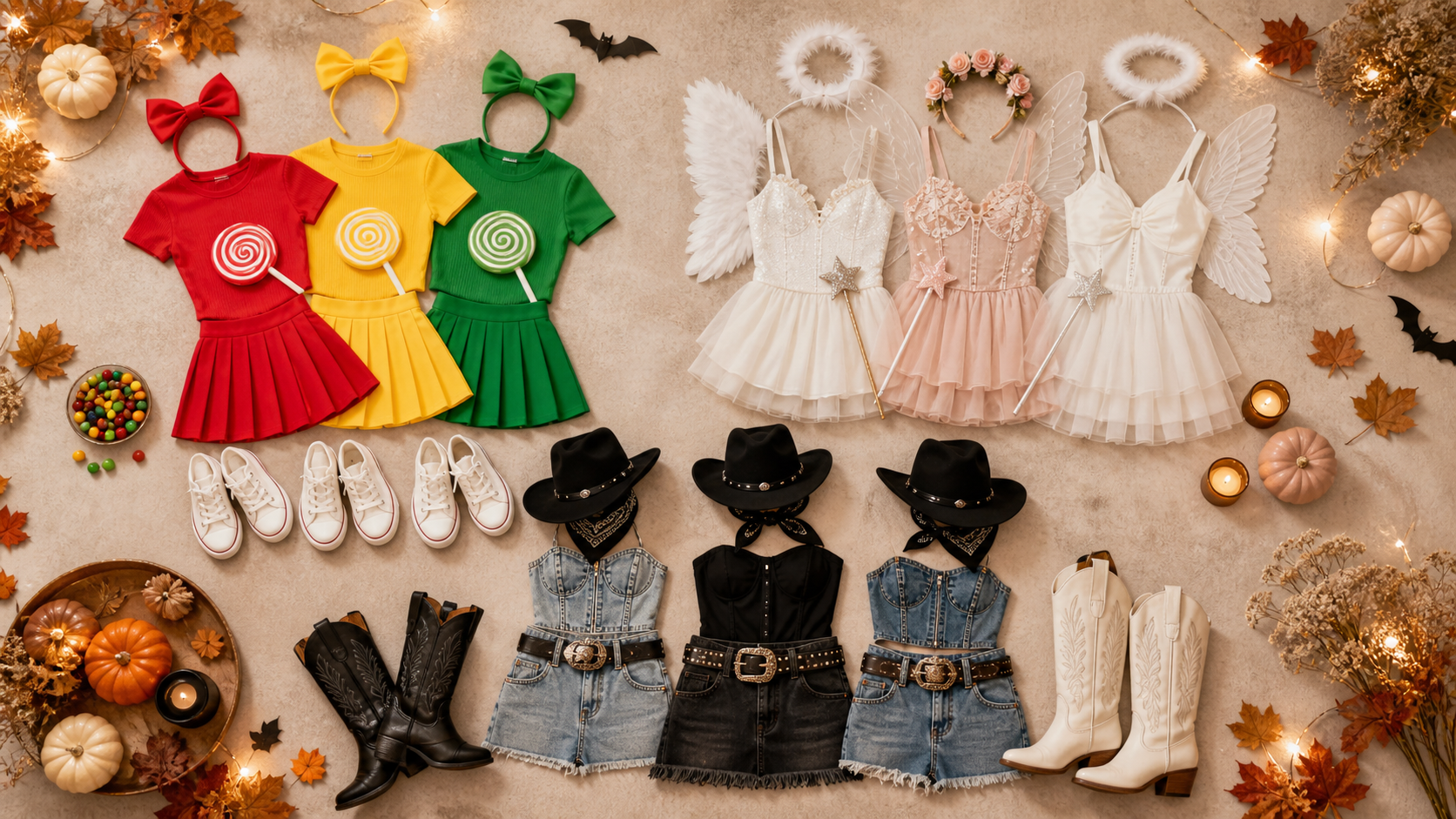 Trio Halloween Costumes That Are Cute, Easy, and Perfect for Friends
