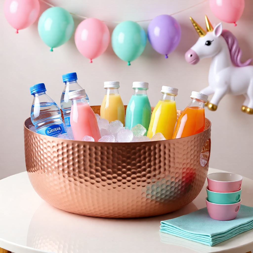 Beverage tub for party drinks