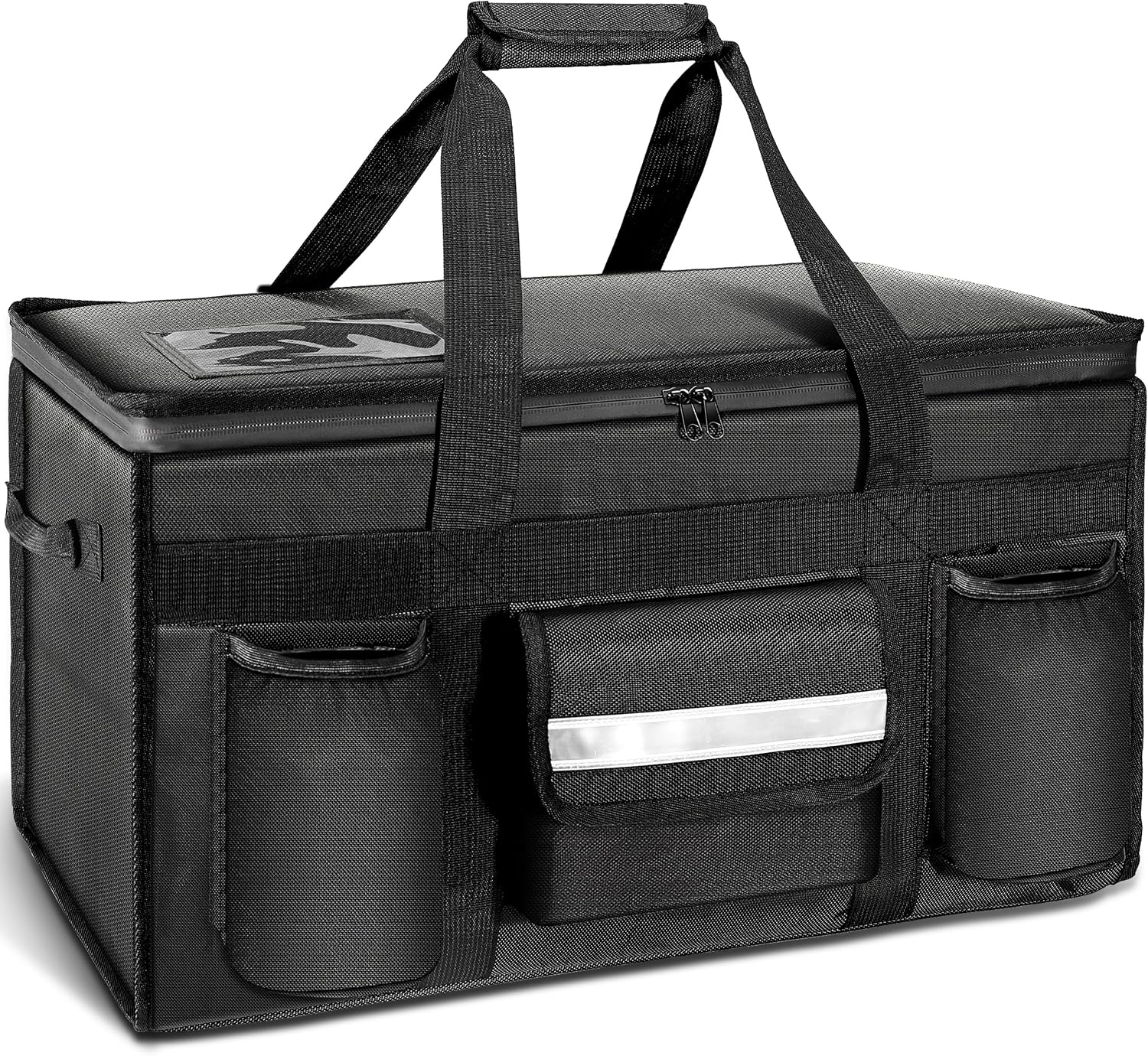 Insulated cooler for food and drinks during a boat birthday party