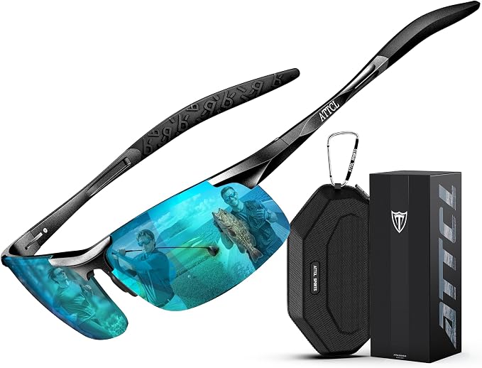 Polarized fishing sunglasses for a guided fishing experience
