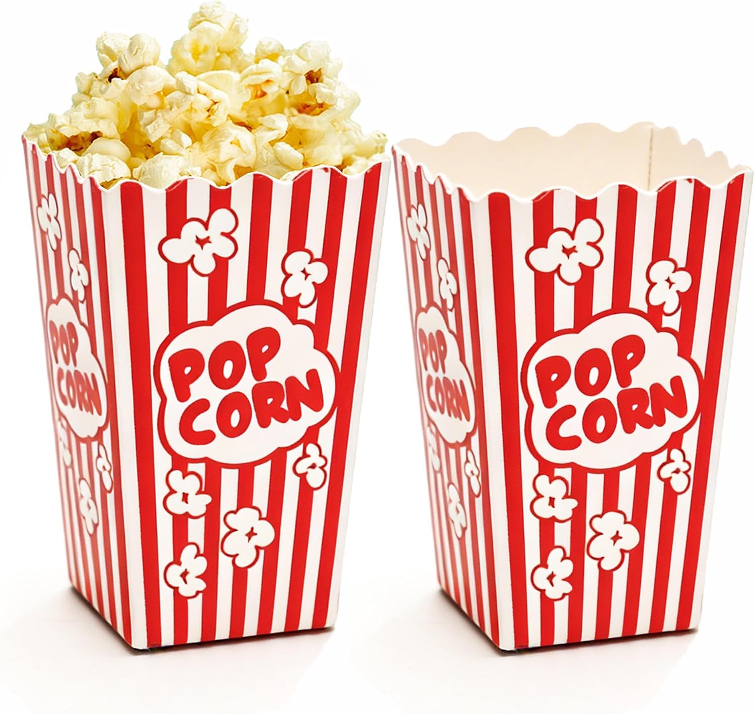 Mini popcorn boxes for character-inspired baby shower snacks