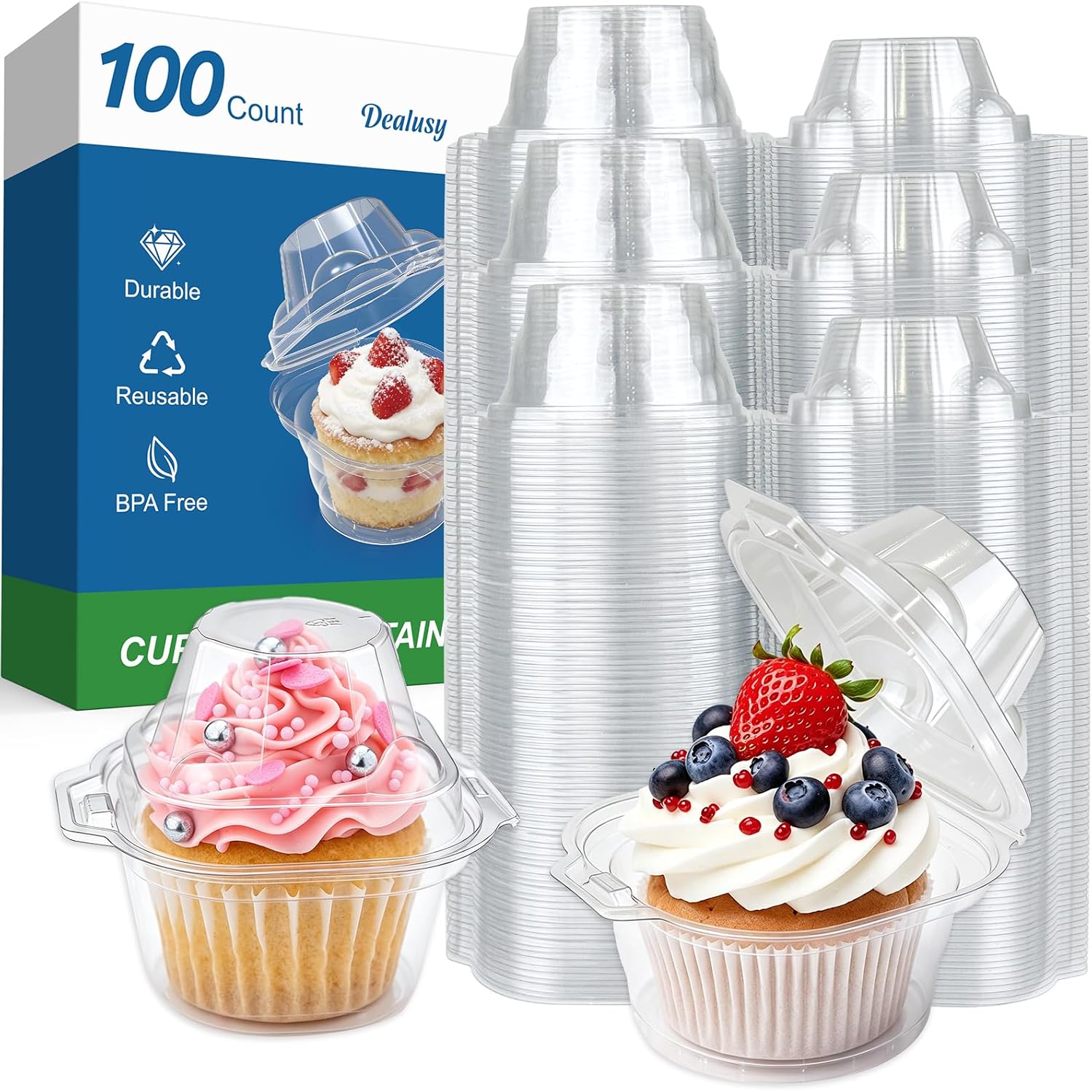 Cupcake carrier for transporting Pooh Bear baby shower cupcakes
