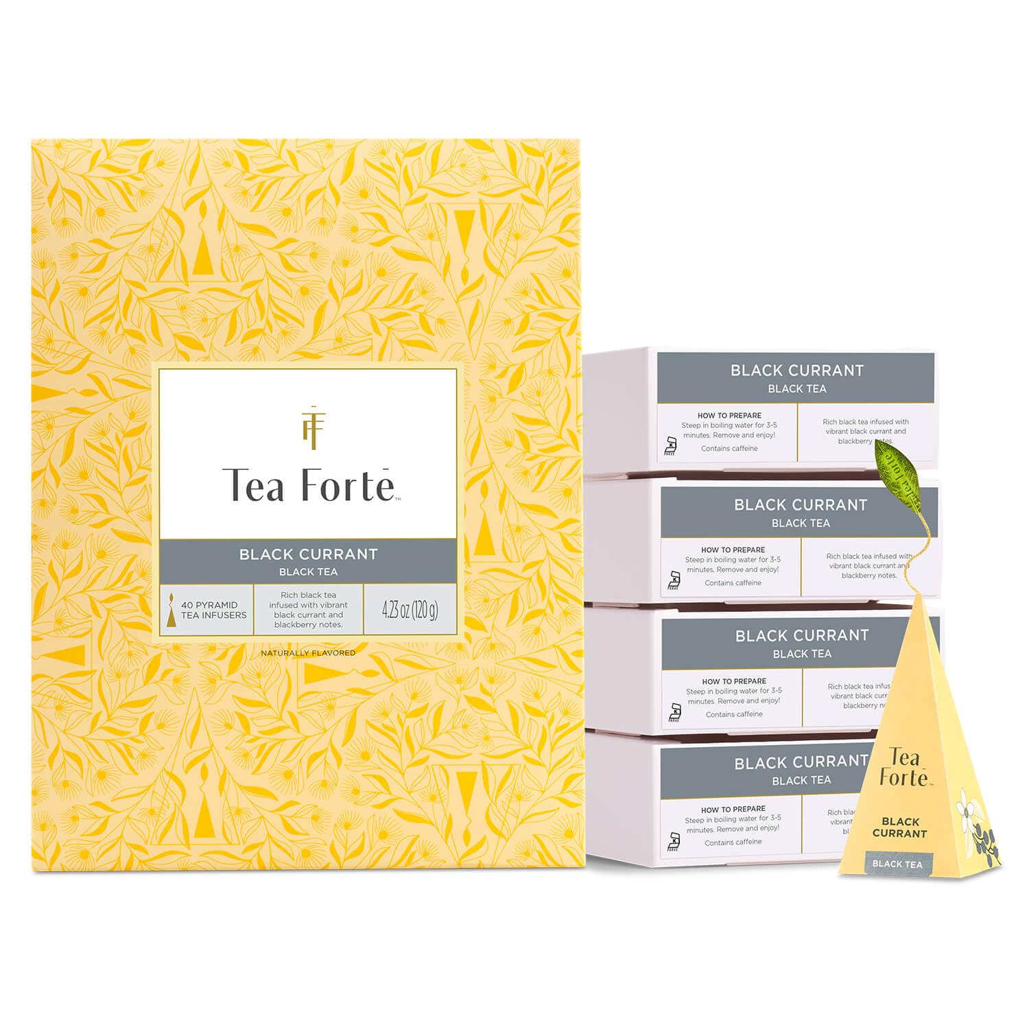 Autumn tea sachets for elegant Halloween baby shower favors