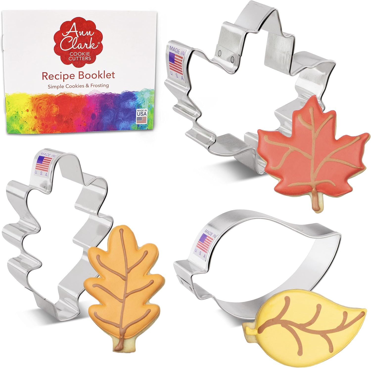 Woodland cookie cutters for Pooh Bear baby shower cookies