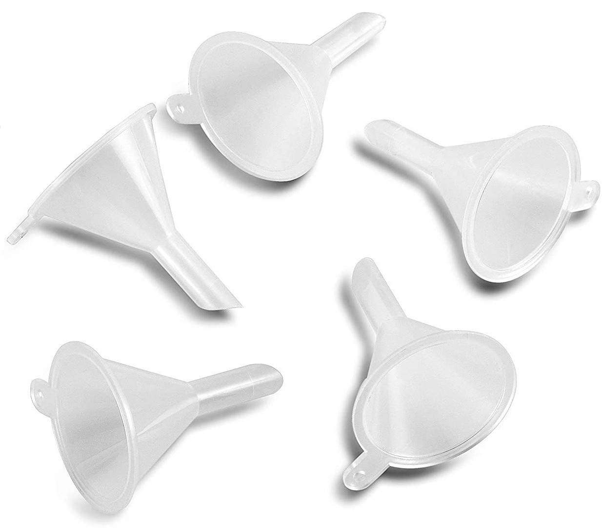Mini funnels for filling favor tubes